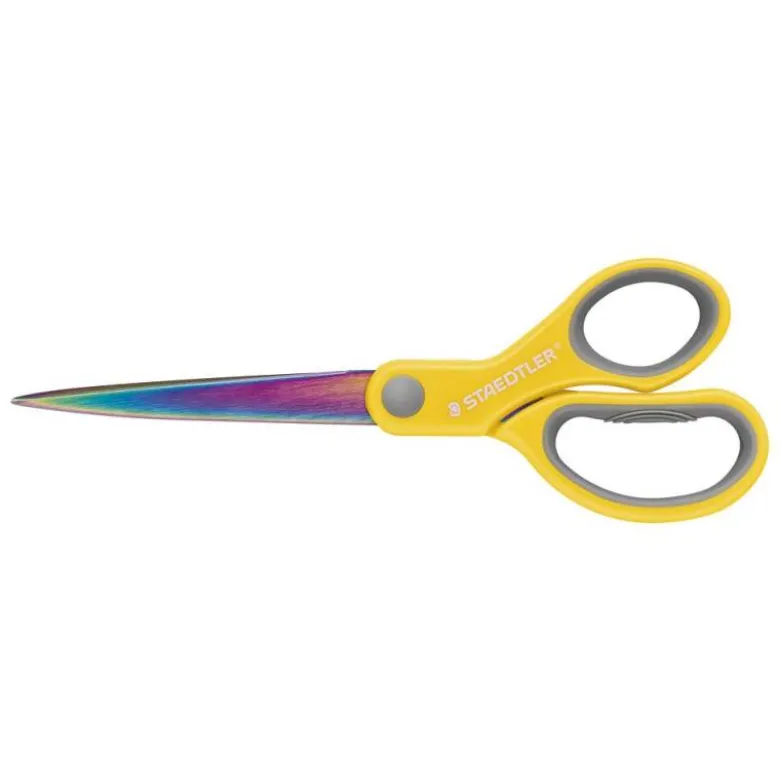 TIJERAS STAEDTLER NORIX 965 ACERO INOXIDABLE MANGO ERGONOMICO LONGITUD 21 CM
