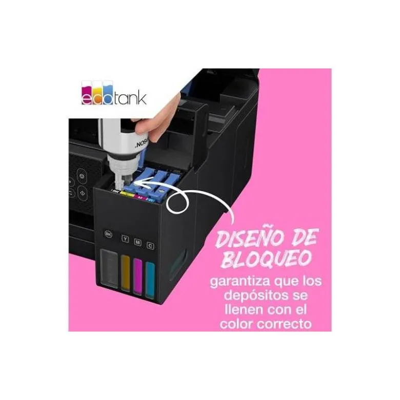 TINTA EPSON 102 ECOTANK ET-2700 / ET-2750 / ET-2751 / ET-2756 / ET-3700 NEGRO, CIAN, MARILLO Y MAGENTA C13T03R640