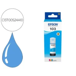 TINTA EPSON ECOTANK 103 COLOR CIAN C13T00S24A10