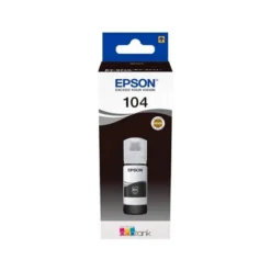 TINTA EPSON ECOTANK 104 COLOR NEGRO C13T00P140