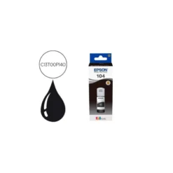 TINTA EPSON ECOTANK 104 COLOR NEGRO C13T00P140