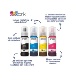 TINTA EPSON ECOTANK 103 COLOR AMARILLO C13T00S44A10