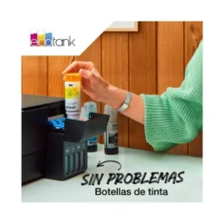 TINTA EPSON ECOTANK 102 ET-2700 / 2750 / 3700 / 3750 / 4750 BOTE DE 70 ML CIAN 6.000 PAG
