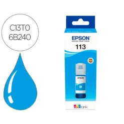 TINTA INK-JET EPSON ECOTANK 113 COLOR CIAN C13T06B240