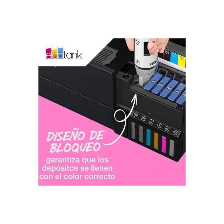 TINTA INK-JET EPSON ECOTANK 113 COLOR CIAN C13T06B240