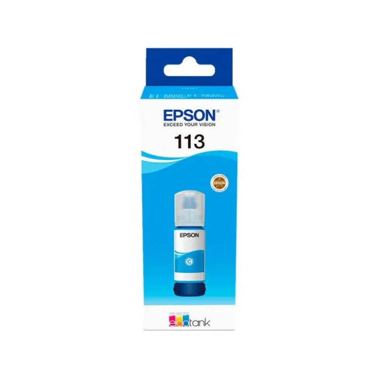 TINTA INK-JET EPSON ECOTANK 113 COLOR CIAN C13T06B240