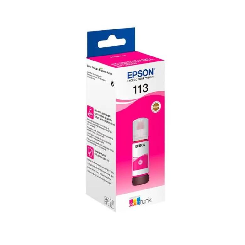 TINTA INK-JET EPSON ECOTANK 113 COLOR MAGENTA C13T06B340