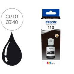 TINTA INK-JET EPSON ECOTANK 113 COLOR NEGRO C13T06B140
