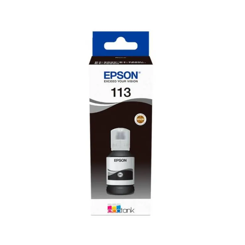 TINTA INK-JET EPSON ECOTANK 113 COLOR NEGRO C13T06B140