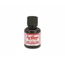 Tinta artline para rotulador pizarra blanca 500-a frasco de 20 ml negro