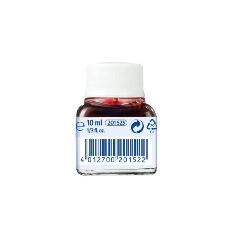 Tinta china pelikan bermellon bote de 10 ml.