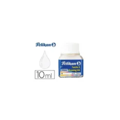 TINTA CHINA PELIKAN BLANCO BOTE DE 10 ML