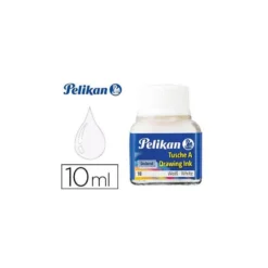 TINTA CHINA PELIKAN BLANCO BOTE DE 10 ML