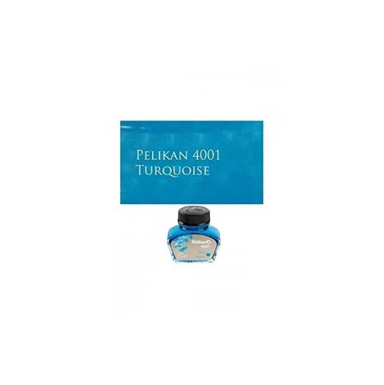 TINTA ESTILOGRAFICA PELIKAN 4001 TURQUESA FRASCO 30 ML