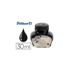 TINTA ESTILOGRAFICA PELIKAN 4001 NEGRO BRILLANTE FRASCO 30 ML