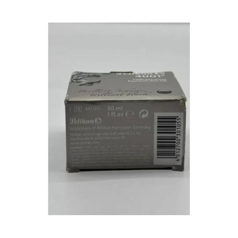 TINTA ESTILOGRAFICA PELIKAN 4001 NEGRO / AZUL FRASCO 30 ML