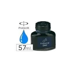 Tinta estilográfica marca Parker Azul Real