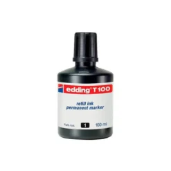 Tinta permanente rotulador Edding T-100 color negro