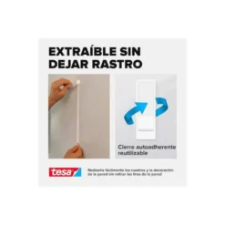 TIRA ADHESIVA TESA POWERSTRIPS CLICK HASTA 1,8 KG 4X2
