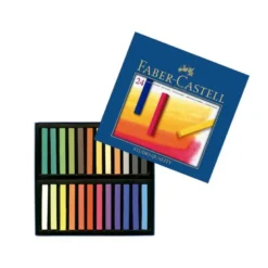 Tiza Faber Castell 24 unidades colores surtidos