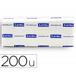 TOALLA DE PAPEL SECAMANOS DAHI Z CELULOSA 2 CAPAS CAJA CON 20 PAQUETE DE 200 UNIDADES