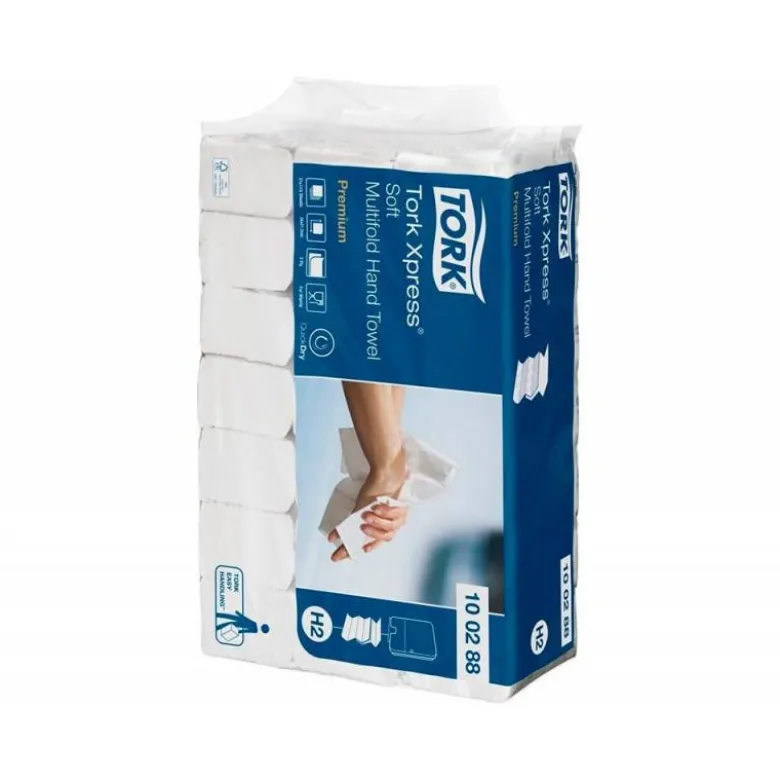 Toalla papel marca Tork engarzada 2 capas