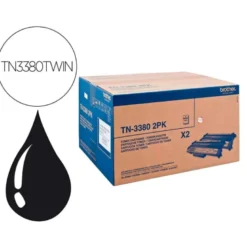 TONER BROTHER HL5440D / 5450DN / 5470DW 16000 PAG 2 PACK NEGRO