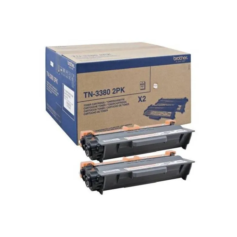 TONER BROTHER HL5440D / 5450DN / 5470DW 16000 PAG 2 PACK NEGRO