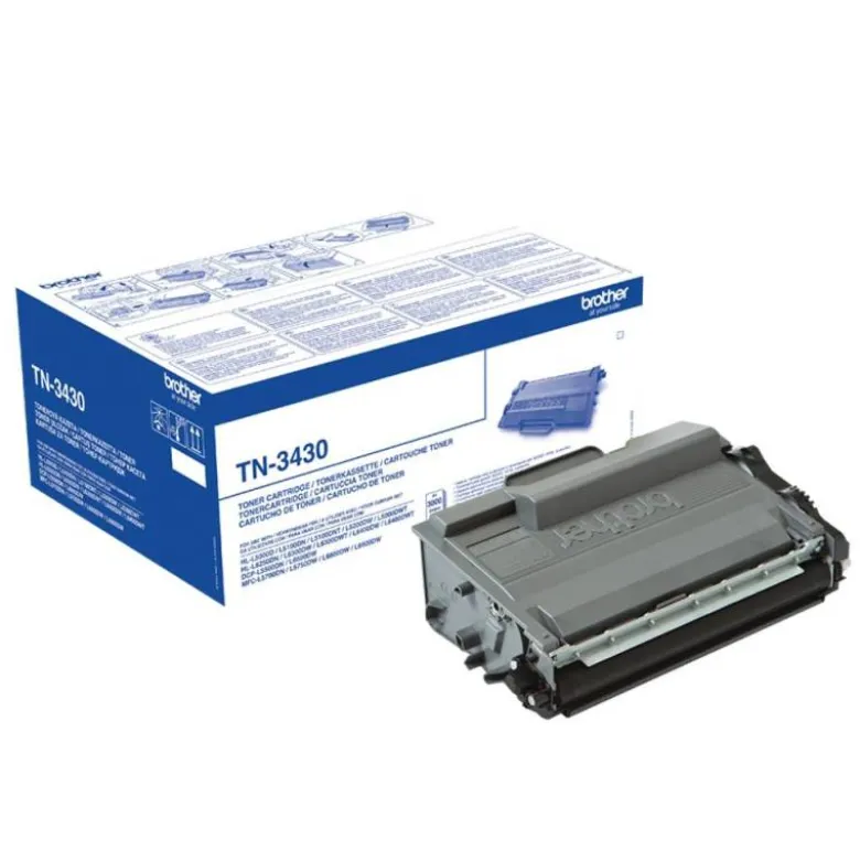 TONER BROTHER TN-3430 DCP-L5500DN / DCP-L6600DW / HL-L5000D / MFC-L5700 NEGRO 3000 PAG