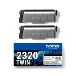 TONER BROTHER TN-2320 DCPL2520DW /2540D/ MFCL2700DW / 2720DW / 2740DW NEGRO 2600 PAGINAS PACK 2 UNIDADES