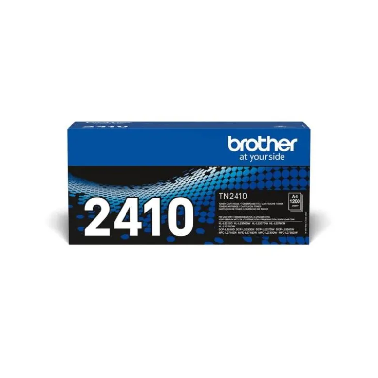 TONER BROTHER TN-2410 PARA DCP-L2510 / 2530 / 2550 / HL-L2375 NEGRO 1200 PAG