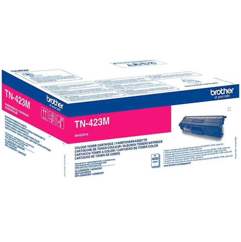 TONER BROTHER TN-423 PARA DCP-L8410 CDN/8410 CDW/ HL-L8260 CDW/MFC-L8360 CDW /8690 CDW/8900 CDW MAGENTA