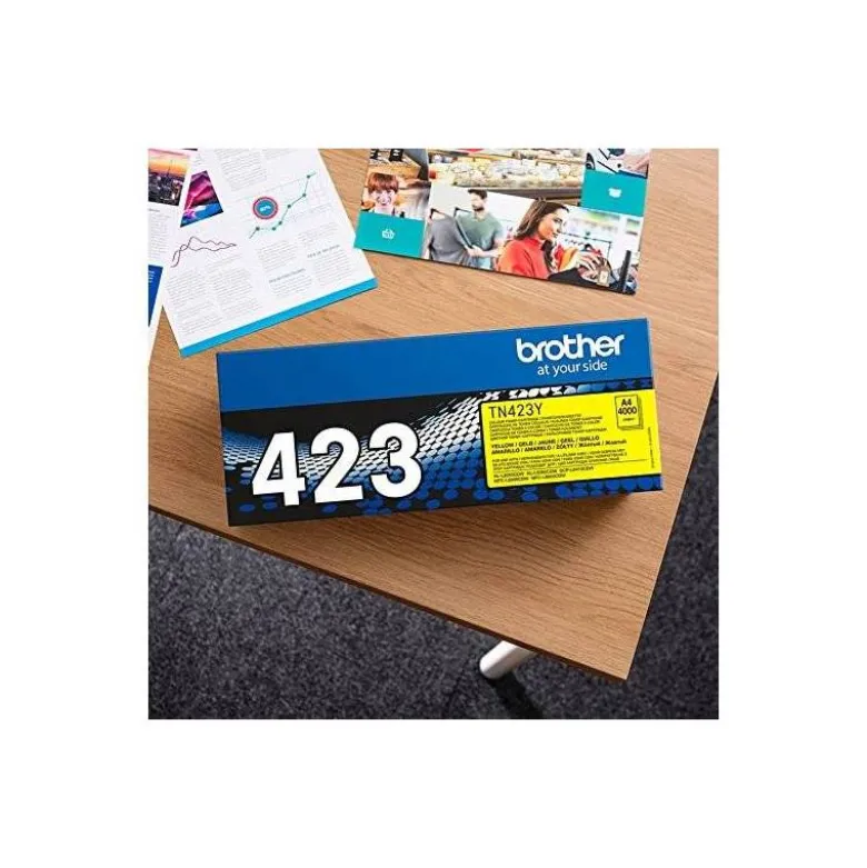 TONER BROTHER TN-423 PARA DCP-L8410 CDN/8410 CDW / HL-L8260 CDW/MFC-L8360 CDW / 8690 CDW/8900 CDW AMARILLO
