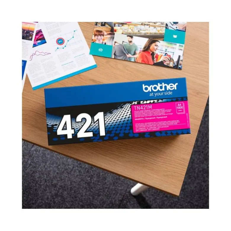 TONER BROTHER TN-421 PARA DCP-L8410 CDN / 8410 CDW / HL-L8260 CDW / MFC-L8360 CDW / 8690 CDW / 8900 CDW MAGENTA