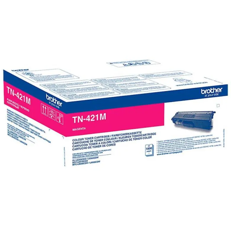 TONER BROTHER TN-421 PARA DCP-L8410 CDN / 8410 CDW / HL-L8260 CDW / MFC-L8360 CDW / 8690 CDW / 8900 CDW MAGENTA