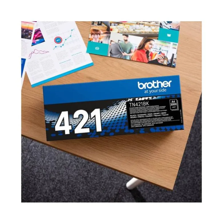 TONER BROTHER TN-421 PARA DCP-L8410 CDN / 8410 CDW / HL-L8260 CDW / MFC-L8360 CDW / 8690 CDW / 8900 CDW NEGRO