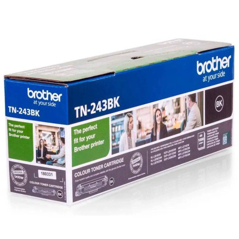TONER BROTHER TN243CMYK DCP-L3510CDW / HL-L3270CDW / MFC-L3710CW MULTIPACK NEGRO AMARILLO MAGENTA CIAN 1000