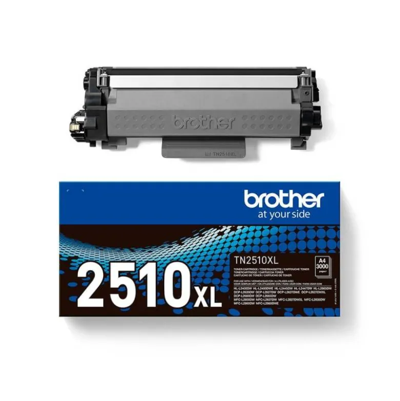 TONER BROTHER TN2510XL MFC-L2860DWE / L2627DWE / L2400DWE NEGRO 3000 PAGINAS