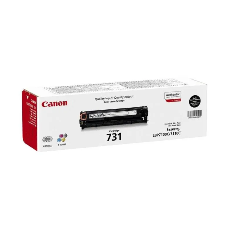Toner Canon 731 color negro 6272B002