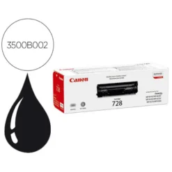 TONER CANON 728 I-SENSYS MF4410 / 4450D / 4580DN / L150 NEGRO 2.100 PAG