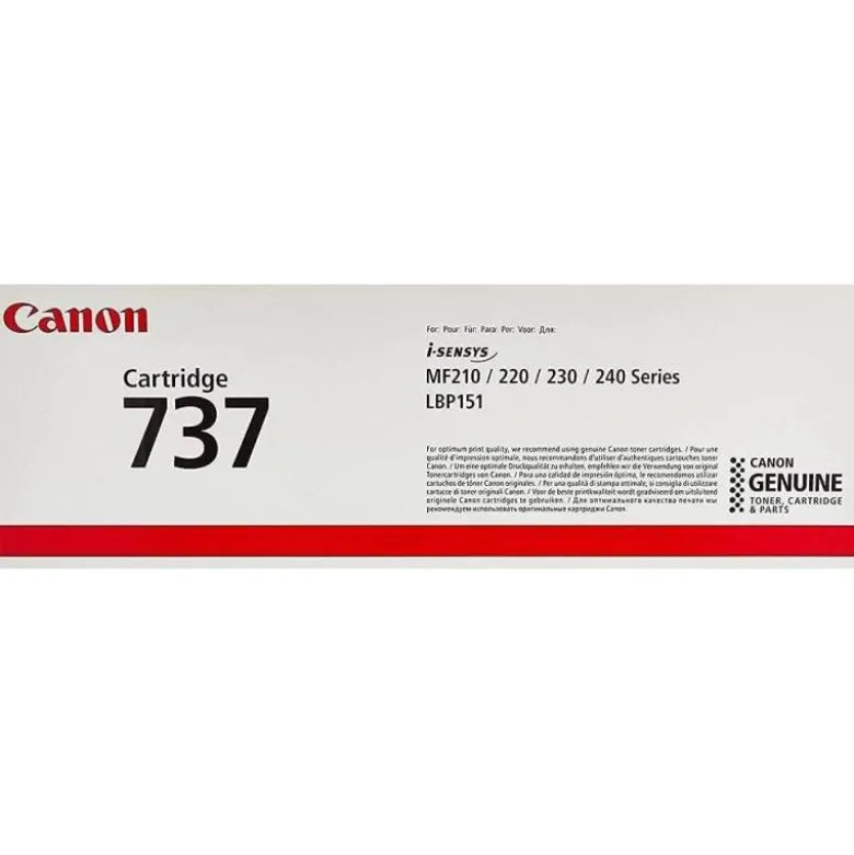 Toner Canon 737 negro original