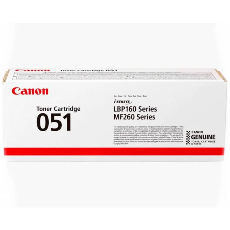 TONER CANON 051 1700P ISENSYS LBP162 NEGRO