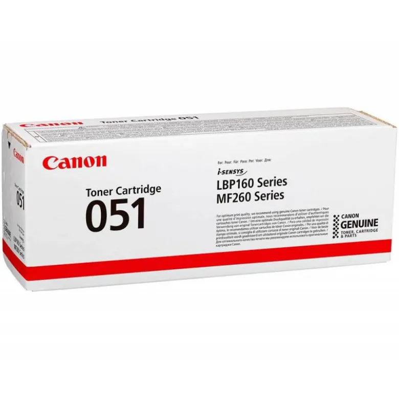 TONER CANON 051 1700P ISENSYS LBP162 NEGRO