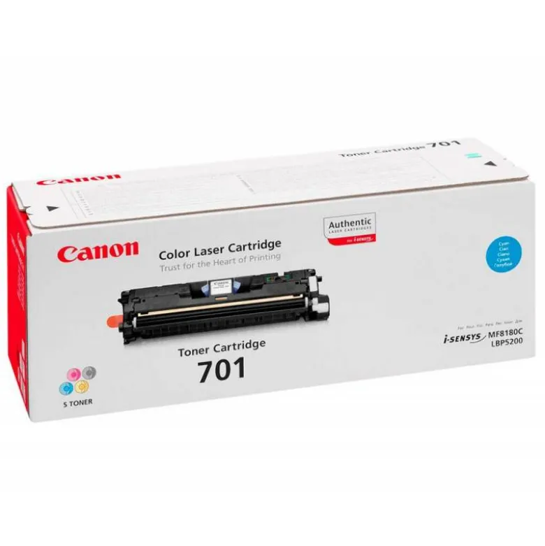 TONER CANON 701CH COLOR CIAN 9286A003