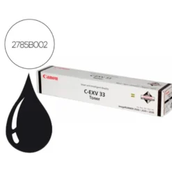 TONER CANON EXV33 IR2520 IR2525 IR2530 NEGRO