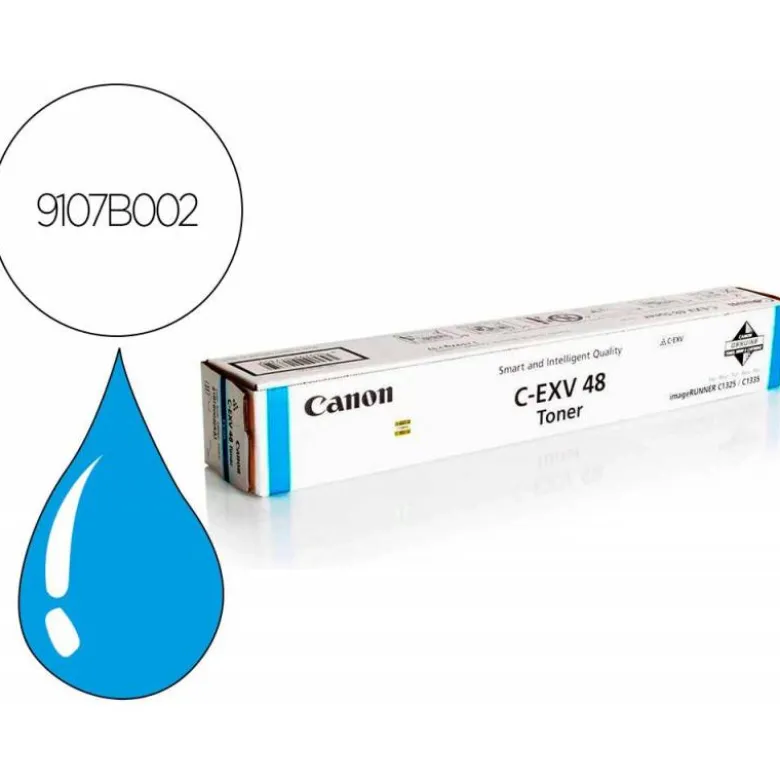TONER CANON EXV48C COLOR CIAN 9107B002