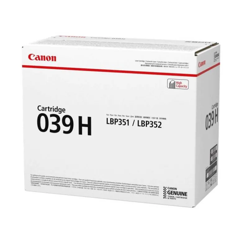 Toner Canon 039H Negro Alta capacidad