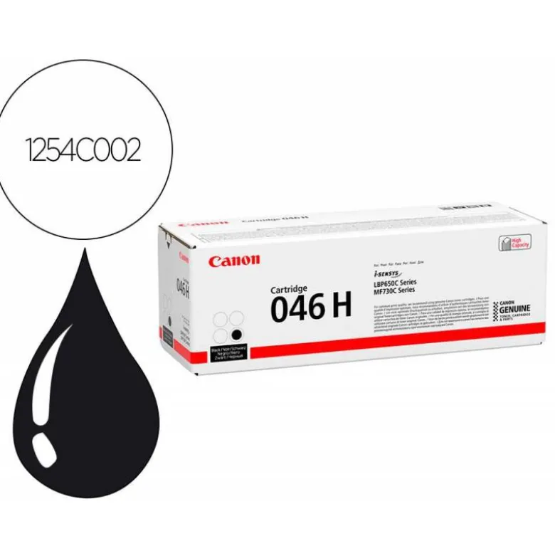TONER CANON 046HBK COLOR NEGRO 1254C002