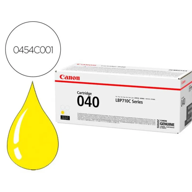 TONER CANON 040Y LBP710 LBP712 AMARILLO