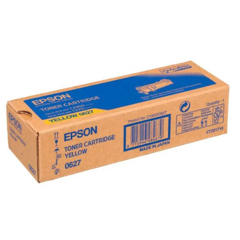 TONER EPSON 0627 COLOR AMARILLO C13S050762